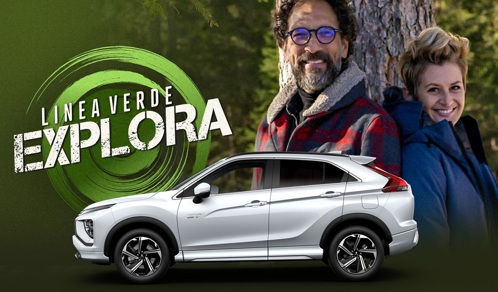 Mitsubishi Eclipse Cross PHEV accompagna Linea Verde Explora